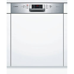 Bosch SMI65P15GB Integrated Dishwasher, Brushed Steel